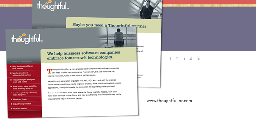 Thoughful Inc Case Study Pages